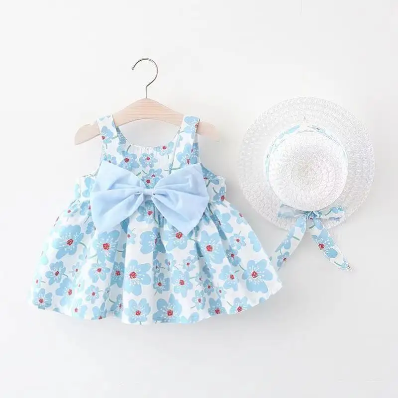 Lil Miss Sunshine - Summer Floral Dress & Hat