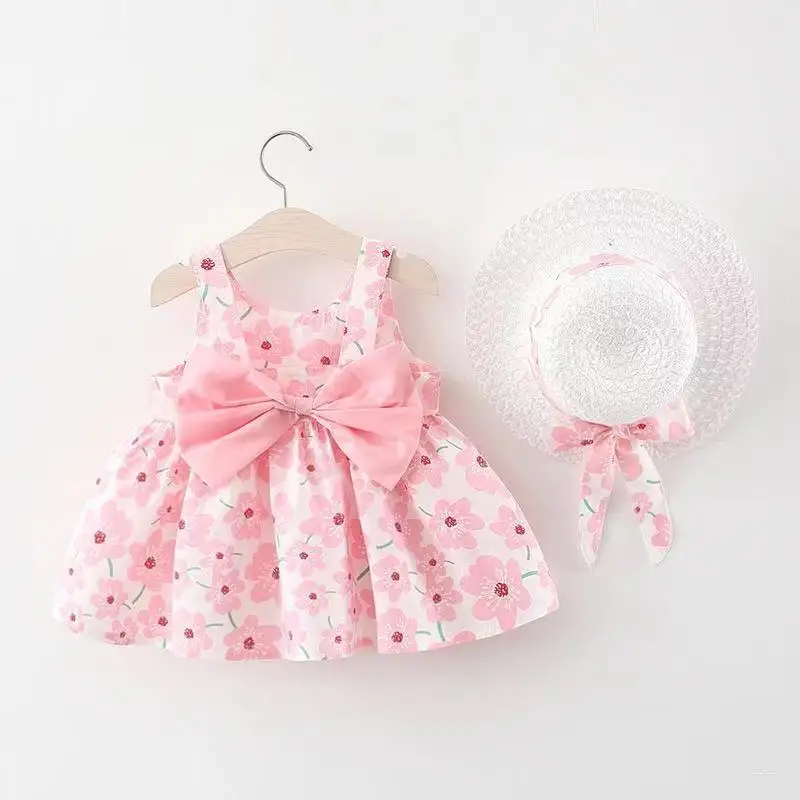 Lil Miss Sunshine - Summer Floral Dress & Hat